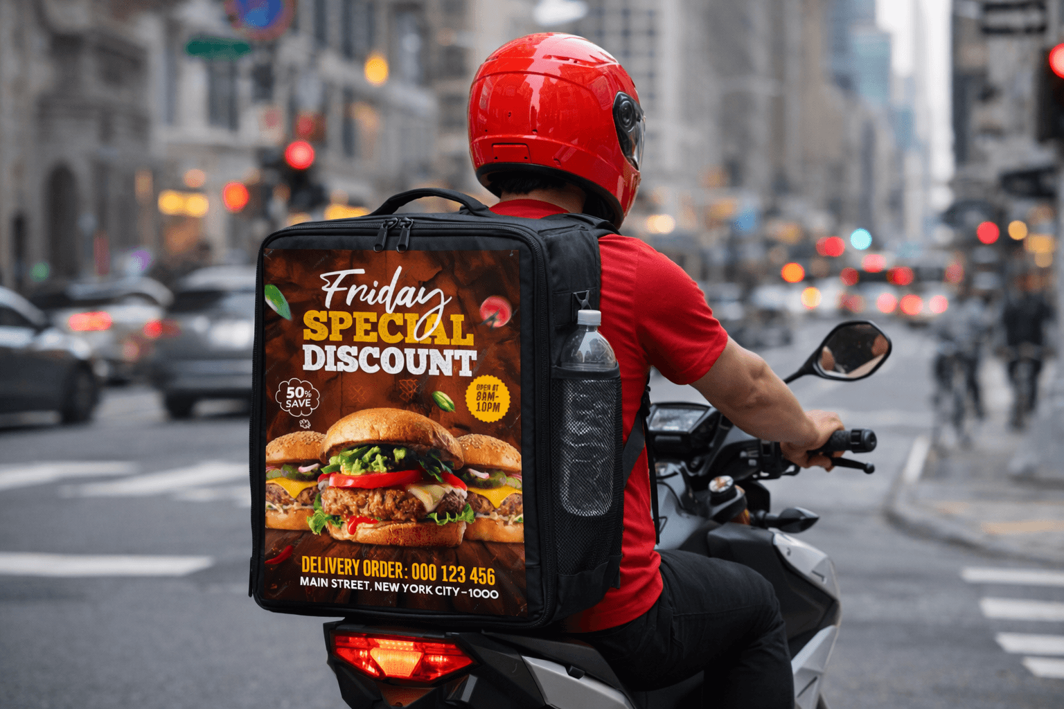 Operador Zektor en la ciudad